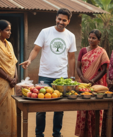 Food section – guide people for healthy diet